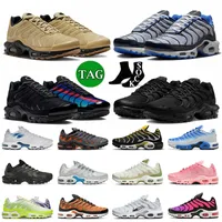 TN Plus OG Running Shoes Storlek 12 TNS Terrascape Sports Sneakers For Mens Women Unity Gold Bullet Social FC Atlanta Black Yellow Dusk UNC VIBES Trainers Outdoor Jogging