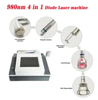 980nm Diod Laser Machine Spider Vein Borttagning 4 I 1 Fungus Nagelbehandling Portable High Power Beauty Equipment