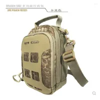 Outdoor Bags TAC Laser Cutting Multi-Layer Administrative Small Bag Tactical Waist Messenger Multi-Function