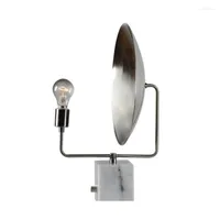 Table Lamps American Postmodern Industrial Wind Marble Luxury Decoration To The El Villa Designer Example Room Desk Lamp
