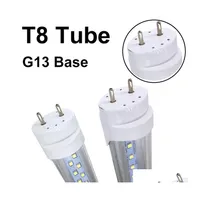 Led Tubes 4Ft 22W 28W 45W 3Ft 18W 2Ft 11W Smd 2835 T8 Tube Lights 3200Lm Warm Natural Cool White 1.2M Ac 85265V Drop Delivery Lightin Dhil8