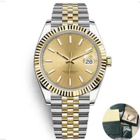 AAA Watch Quality Watch 36mm 41mm Mens de precisão Durabilidade automática Relógios de aço inoxidável Mulheres à prova d'água luminosa data relógios de pulso