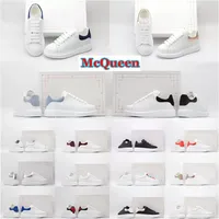 Casual Shoes Designer Woman Lace Up Leather Men Fashion Platform Oversized Sneakers White Black womens Mc queened Luxury velvet suede Espadrilles Chaussures pyto