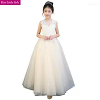 Girl Dresses Long Girls Pageant Flower For Weddings Gown Lace Dress