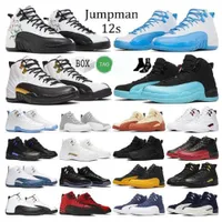 classic 12s Jumpman Basketball Shoes 12 Utility University Gold Twist Dark Concord Indigo Taxi Reverse Flu Game Royal mens trainers sports sneakers