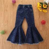Jeans For Girls In Spring And Autumn Bell-bottom Trousers Europe America