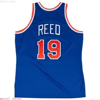 100% Stitched Willis Reed #19 Mitchell & Ness Royal 1972-73 Jersey XS-6XL Mens Throwbacks Basketball jerseys Cheap Men Women Youth250Z