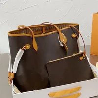 Women Handbag Wallets Tote Bag Large Capacity Shopper Shoulder Bags Classic Letter Genuine Leather Handbags Purse Clutch High Qual305r