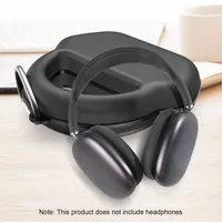 Headphone Case Portable Wireless Cell Phones Earphone Accessories Cover Travel Headset Storage Bag Replacement for Airpods max