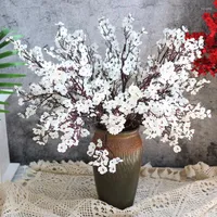 Dekorativa blommor 1 st 50cm silke baby andetag tillbehör flores artificiales para dekoracion boda gipsophile fiori artificiali per la dekor