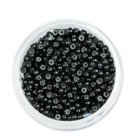 Microbilles 1000pcs 3 * 2 mm en cuivre en silicone nano micro lien tube anneau pour les extensions de cheveux perles doublées outils de salon nanométriques 230204