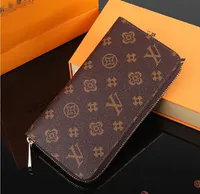 Billeteras de dise￱ador de cuero de lujo bolsas de moda bolsos de cenizas retro bolsos de mano para hombres titulares de tarjetas de compuerta
