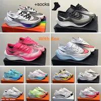 Running Shoes Runners Tempo Fly Knit Hyper Violet Flash Crimson Neon Rainbow Bright Mango Watermelon Light Weight New Zoomx Vaporfly Next% 2 Mens Womens