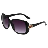 2023 New Balck Sunglasses 금속 사인 프레임 브랜드 고급 디자인 고양이 안경 선글라스 고글 대형 태양 안경 음영 UV400