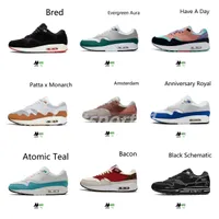 2022 Wholesale Atmos 87 Anniversary running shoes 1 Piet Parra Premium lunar DELUXE WATERMELON designer sneaker top quality 36-45 B1