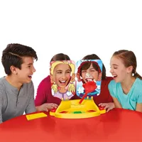 Party Masks Cake Cream Pie In The Face Family Fun Game Funny Gadgets Prank Gags Jokes Anti Stress Toys For Kids Joke Machine Toy Gift