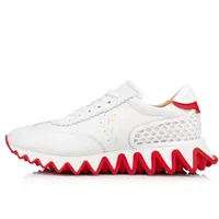 Luxusmarke Casual Schuhe Red Bottoming Dress Schuhe HaiN￤gel Loubishark Donna Fashion Flat Outdoor Paar Runningschuhe Herren- und Frauenleder -Sneaker