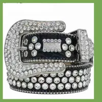 Bb 2022 Belt Designer Simon Belts for Men Women Shiny diamond belt white cintura uomo boosluxurygoods009123111
