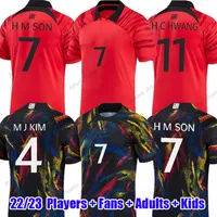 H M SON south korea soccer jerseys 22 23 Korean football shirts World Cup 2022 SON HEUNG MIN JEA KIM HEE CHAN HWANG UI JO KANG IN 306e