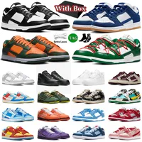 Sneaker With Box Designer Shoes Skate Low Men Women Lobster Panda Miami Hurricanes Dodgers Why So Sad Triple Red Bottom Plate-forme Valentine Day Trainers Big Size 14
