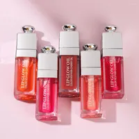 Lip Gloss Clear Fashion 6ml Crystal Jelly Moisturizing Oil Plumping Sexy Plump Glow Tinted Plumper Lips Makeup