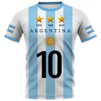 T-shirts masculins Cloocl Numéro de bricolage T-shirt argentine Fashion 3D Printed Short Sleeve en vedette T-shirts Casual Activewear Summer Tops 230206