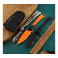 Camping Hunting Knives Cam Bm 15200 Tactical Knife 440C Fixed Blade Benchmade Combat Straight Edc Self Defense Pocket 133 176 Drop D Dhyc3