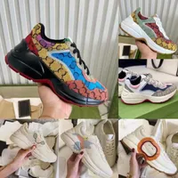Tasarımcı Ayakkabı Ryton Spor Sneakers Moda Bej Erkek Eğitmenler Vintage Lüks Chaussures Bayan Ayakkabı Tasarımcıları Sneakes Box