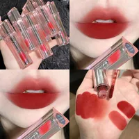 Lip Gloss Matte Waterproof 8 Colors Lips Makeup Velvet Nude Lipgloss Smooth Oil Tint Long-Lasting Liquid Lipstick Cosmetics