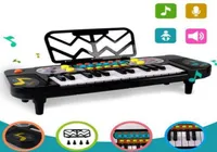 New Version 25 Keys Mini Electronic Keyboard Musical Children Piano Portable Plastic Kids Educational Electronic Learning toys3532608