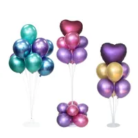 Party Decoration 1 Set Heart Shaped Balloon Bracket Column Stick Wedding Birthy Child Baby Shower