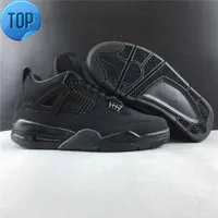 2020 New 4 IV Black Cat Low Men Basketball Shoes Male 4S Shoekers Sports Outdoor Trainers with Box Top Quality Size 7-13