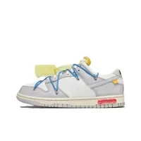 Hombres Running Sports Shoes Op06 White Dunks Low Skate University Blue Fragment Women Zapatos casuales 36-45