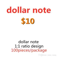 Party Supplies US 06 10 Family Realistic Kids Play Banknote Money Movie Billet Prop Paper Faux Most Copy Dollar Toy 100pcs pack Gxugo