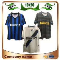 97/98 Milan Retro Version Soccer Jerseys 1997/1998 Home #10 Baggio #9 Ronaldo Soccer camisa 02/03 fora Vendas de uniforme de futebol branco