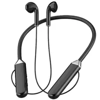 1pc lot New wireless Bluetooth headphones neck hanging neck in-ear sports running ultra-long endurance digital display headset