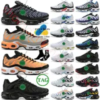 tn plus 3 terrascape mens womens running shoes Triple White Black Barely Volt Pimento Metallic Pewter Hyper Blue tns trainers chaussures