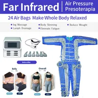 Slimming Machine 24 Pcs Air Bags Air Pressure Presoterapia Skin Rejuvenation Body Skin Tightening Machine206