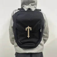 Designer Nylon Trapstar Backpack Shoulder Bags Classic Unisex Handbags Black Sliver High-Quality Cobra T london Schoolbag