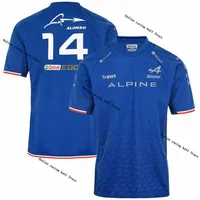 BWT Alps F1 Team Fernando Alonso 2022 Driver T-shirt Latest Hot Formula One Team T-shirt New Motorcycle Racing Large Men's 3D Shirt