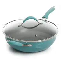 Frontier Speckle Aluminum 12-Inch Everyday Pan Turquoise