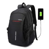 New USB Recharge Laptop Oxford Cloth Designer Bags Luxury Notebook Backpacks Man Multifunction Computer Bag For Men 0206