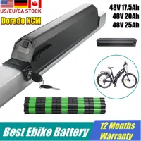 Batterie de vélo électrique NCM 48 V 13AH 14AH 17.5AH 21AH 48V 25AH DORADO EBIKE BATTERIE POUR NCM MOSCOW ELECTRIC BIKE 500W 750W 1000W avec chargeur