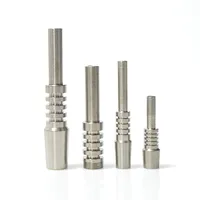 Replacement Nail Titanium Tip Premium Hookahs 10mm 14mm 18mm Inverted Grade 2 G2 Ti Tips Nails For Silicone NC Kit