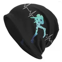 Berets Scuba Diving Heartbeat Skullies Beanies Caps Hip Hop Winter Warm Women Men Knitted Hats Adult Unisex Dive Diver Bonnet