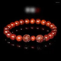 Bangle Rosewood Wooden Buddha Bead Bracelet Men Women's Ethnic Style Fashion Jewelry Creative Gift Simple Elegant ItemsBangle Kent22