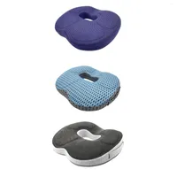 Pillow Breathable Seat Pad Portable Tailbone Hip Support Memory Foam Non Slip Sitting Donut For Office