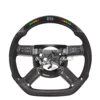 Car Driving Accessories Steering Wheels For Dodge Charger Challenger SRT Hellcat 300C Carbon Fiber Racing Wheel