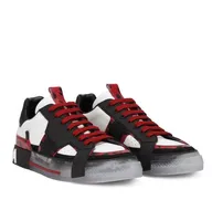 Calfskin 2.Zero Custom Sneakers Shoes With Contrasting Men Outdoor Comfort Platform Trainers Luxury Design Skateboard Walking EU38-46