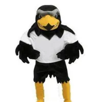 2019 new Professional custom-made Deluxe Plush Falcon Mascot Costume Adult Size Eagle Mascotte Mascota Carnival Party Cosply Costu235g